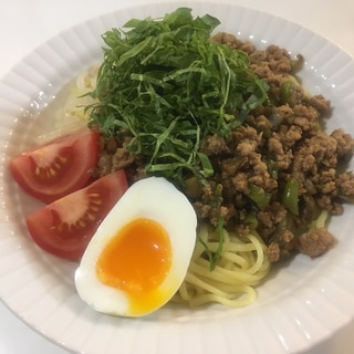 夏野菜ジャージャー麺